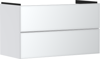 HANSGROHE Xevolos E Szafka pod umywalkę wiszacą z 2 szufladami 98 x 47,5cm biały mat 54181320