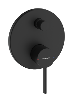 HANSGROHE Zesis S Jednouchwytowa bateria wannowa, podtynkowa do iBox universal czarny mat 74415670