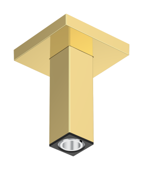 HANSGROHE Przyłącze sufitowe E 10 cm złoty optyczny polerowany 24338990