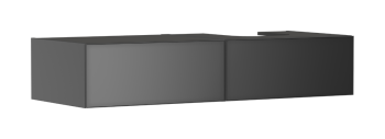 HANSGROHE Xevolos E Szafka pod szlifowaną umywalkę wpuszczaną w blat/nablatową po prawej stronie 137 x 55cm, szary łupek mat 54324770
