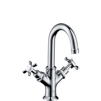 HANSGROHE Axor Montreux Dwuuchwytowa bateria umywalkowa do małych umywalek chrom 16505000