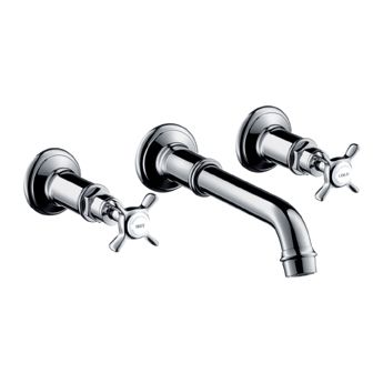 HANSGROHE Axor Montreux Bateria ścienna podtynkowa 3-otworowa chrom 16532000