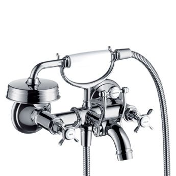 HANSGROHE Axor Montreux Dwu uchwytowa bateria wannowa, chrom 16540000