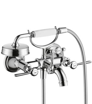 HANSGROHE Axor Montreux Dwu uchwytowa bateria wannowa, chrom 16551000