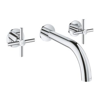 GROHE-Atrio Trzyotworowa bateria umywalkowa chrom 20164003 