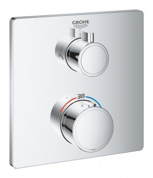 GROHE-Grohtherm Bateria natryskowa termostatyczna na 2 odbiorniki chrom 24079000 