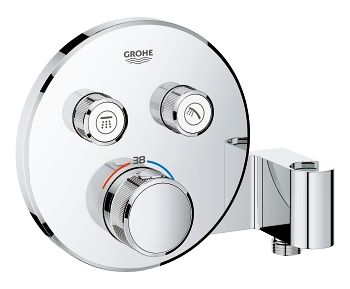 GROHE-SmartControl Bateria termostatyczna do obsługi dwóch wyjść wody,chrom 29120000