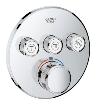 GROHE-SmartControl Bateria termostatyczna do obsługi trzech wyjść wody chrom 29121000