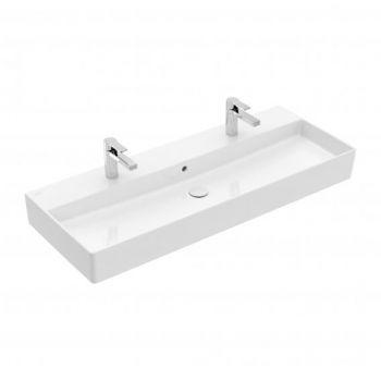 VILLEROY&BOCH Memento 2.0 Umywalka 120x47 cm,biała z powłoką CeramicPlus 4A22C4R1