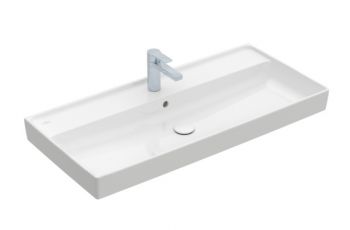 VILLEROY&BOCH Collaro Umywalka meblowa szlifowana 100x47 cm biała z powłoką CeramicPlus 4A331GR1 