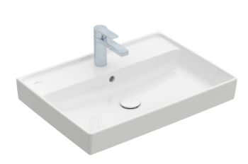 VILLEROY&BOCH Collaro Umywalka meblowa 65x47 cm biała z powłoką CeramicPlus 4A3365R1 