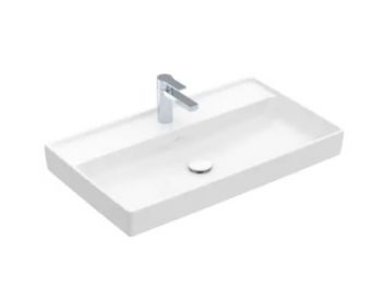 VILLEROY&BOCH Collaro Umywalka meblowa 80x47 cm biała z powłoką CeramicPlus 4A3381R1 