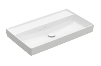 VILLEROY&BOCH Collaro Umywalka meblowa 80x47 cm biała z powłoką CeramicPlus 4A3383R1 