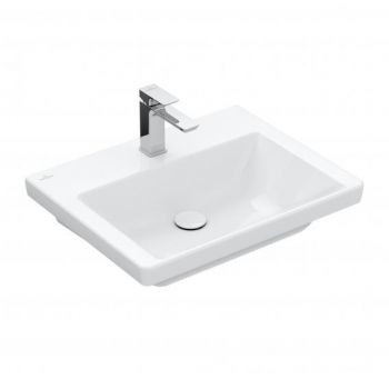 VILLEROY & BOCH SUBWAY 3.0 Umywalka meblowa 60 x 47 cm bez przelewu biała 4A706101