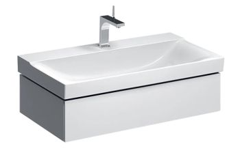 GEBERIT Xeno2 Szafka pod umywalkę 90 cm, 1 szuflada, biały połysk 500508011
