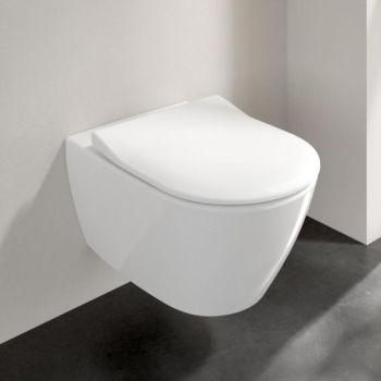 VILLEROY & BOCH Subway 2.0 Zestaw WC z deską wolnoopadającą 37 x 56 cm biały 5614R201