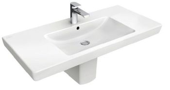 VILLEROY&BOCH Subway 2.0 Umywalka 80x47cm biała z powłoką ceramicplus 717580R1