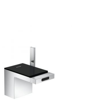 HANSGROHE Axor MyEdition bateria bidetowa chrom / szkło czarne 47210600