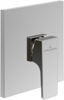 Villeroy&Boch Architectura Square bateria prysznicowa podtynkowa, chrom TVS12500200061