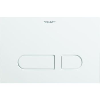 DURAVIT DuraSystem Przycisk uruchamiający A1, do WC, tworzywo sztuczne, biały połysk WD5001011000