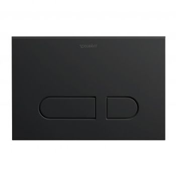 Duravit DuraSystem przycisk uruchamiający A1 do WC, tworzywo sztuczne czarny mat WD5001031000