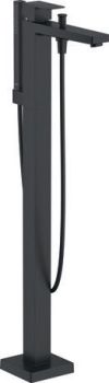 DURAVIT Manhattan Jednouchwytowa bateria wannowa czarny mat MH5250000046