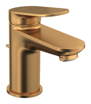 DURAVIT Wave bateria umywalkowa S brąz szczotkowany WA1010001004