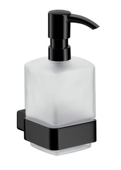 EMCO LOFT Dozownik mydła w płynie ścienny w kolorze czarny mat 052113301 