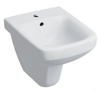 GEBERIT Selnova Compact Bidet wiszący, 35x48 cm biały połysk 500272017