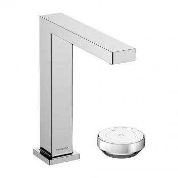 HANSGROHE Tecturis E 2-otworowa bateria umywalkowa 150 CoolStart z niezamykanym kompletem odpływowym chrom 73053000