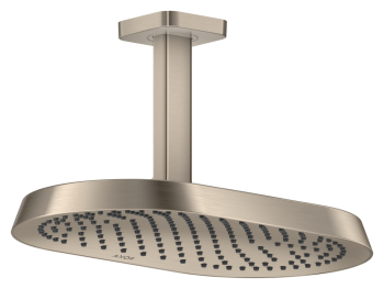 - AXOR ShowerSphere Głowica prysznicowa 370/220 1jet z przyłączem sufitowym nikiel szczotkowany 39760820 - 39760820 - Łazienki Szydłowski
