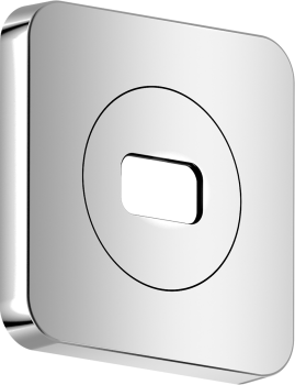 - AXOR ShowerSphere Rozeta 12 x 12cm, softsquare chrom 39769000 - 39769000 - Łazienki Szydłowski