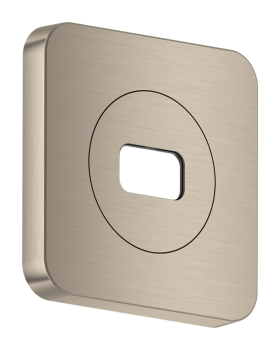 - AXOR ShowerSphere Rozeta 12 x 12cm, softsquare nikiel szczotkowany 39769820 - 39769820 - Łazienki Szydłowski