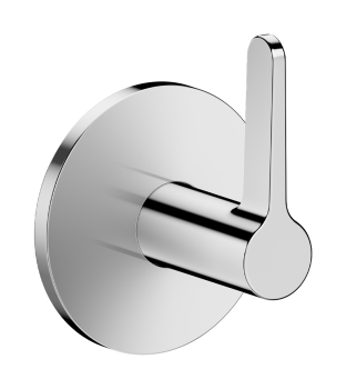 - AXOR One Zawór odcinający z uchwytem jednoramiennym, podtynkowy chrom 48772000 - 48772000 - Łazienki Szydłowski