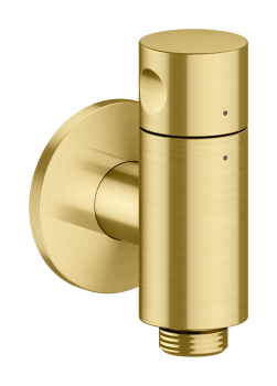  - AXOR One Przyłącze węża z zaworem odcinającym mosiądz szczotkowany 48781950 - 48781950 - Łazienki Szydłowski