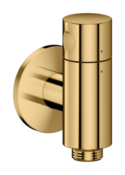  - AXOR One Przyłącze węża z zaworem odcinającym złoty optyczny polerowany 48781990 - 48781990 - Łazienki Szydłowski