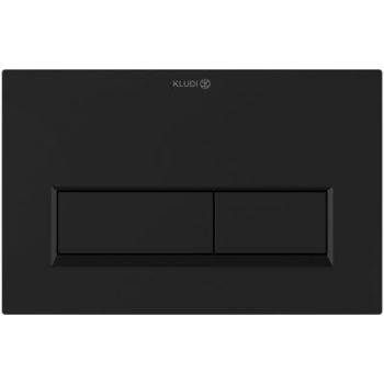  - KLUDI-UNIFIX przycisk spłukujący do WC czarny mat  32PP0139 - 32PP0139 - Łazienki Szydłowski