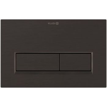  - KLUDI-UNIFIX przycisk spłukujący do WC czarny szczotkowany  32PP01N2 - 32PP01N2 - Łazienki Szydłowski