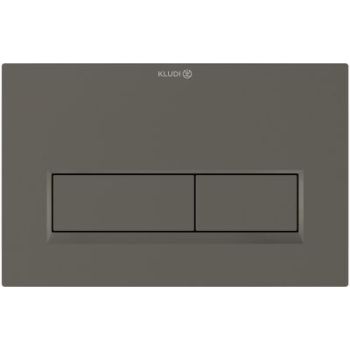  - KLUDI-UNIFIX przycisk spłukujący do WC szary mat  32PP01O1 - 32PP01O1 - Łazienki Szydłowski