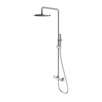 - OMNIRES Y system prysznicowy natynkowy, chrom połysk Y1244MCR - Y1244MCR - Łazienki Szydłowski