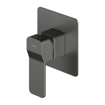 - OMNIRES SLIDE bateria prysznicowa podtynkowa, grafit szczotkowany SL7745GR - SL7745GR - Łazienki Szydłowski