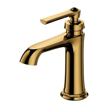 - OMNIRES ARMANCE bateria umywalkowa, złoty połysk AM5210GL - AM5210GL - Łazienki Szydłowski