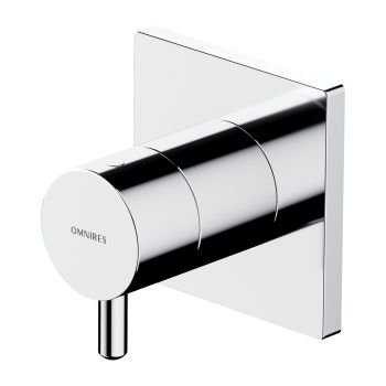 - OMNIRES Y przełącznik podtynkowy 3-wyjściowy, chrom połysk Y1263-KCR - Y1263-KCR - Łazienki Szydłowski