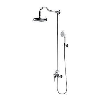  - OMNIRES ARMANCE system prysznicowy natynkowy, chrom połysk AM5244CR - AM5244CR - Łazienki Szydłowski