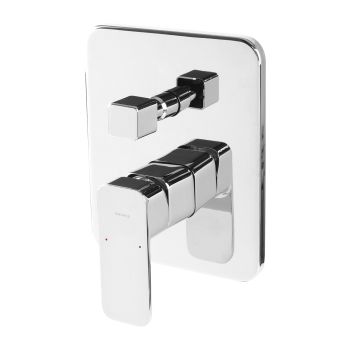 - OMNIRES APURE bateria prysznicowo-wannowa podtynkowa, chrom połysk AP2235CR - AP2235CR - Łazienki Szydłowski