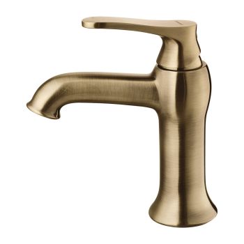 - OMNIRES ART DECO bateria umywalkowa, brąz antyczny szczotkowany AD5110BR - AD5110BR - Łazienki Szydłowski