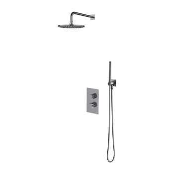 - OMNIRES CONTOUR termostatyczny system prysznicowy podtynkowy, chrom połysk SYSCT11CR - SYSCT11CR - Łazienki Szydłowski