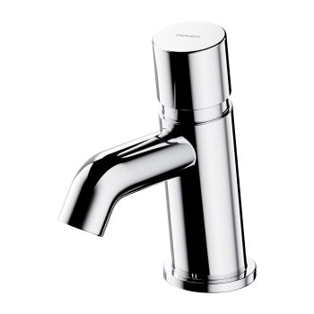 - OMNIRES Y bateria umywalkowa czasowa, chrom połysk Y1217CR - Y1217CR - Łazienki Szydłowski