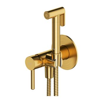 - OMNIRES Y system bidetowy podtynkowy, złoty szczotkowany SYSYBI2GLB - SYSYBI2GLB - Łazienki Szydłowski