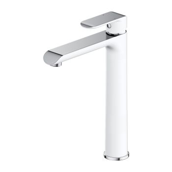  - OMNIRES SACRAMENTO bateria umywalkowa wysoka, chrom/biały połysk SC2312CRB - SC2312CRB - Łazienki Szydłowski